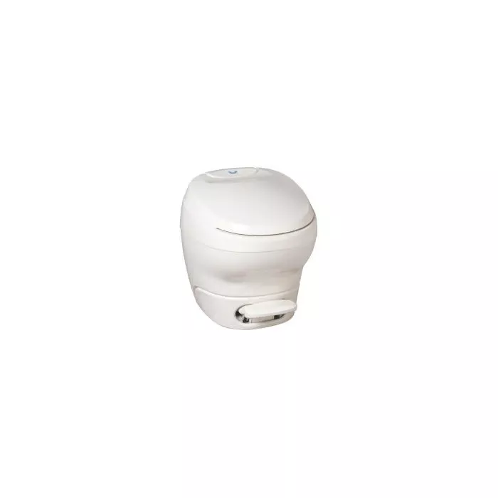Thetford Bravura White High Profile Foot Flush With Water Saver Toilet