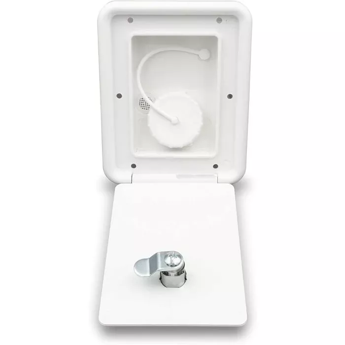Thetford RV White Gravity Fresh Water Fill Hatch