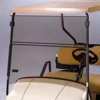 Tinted E-Z-GO Impact-Resistant Folding Windshield (Models ST350)