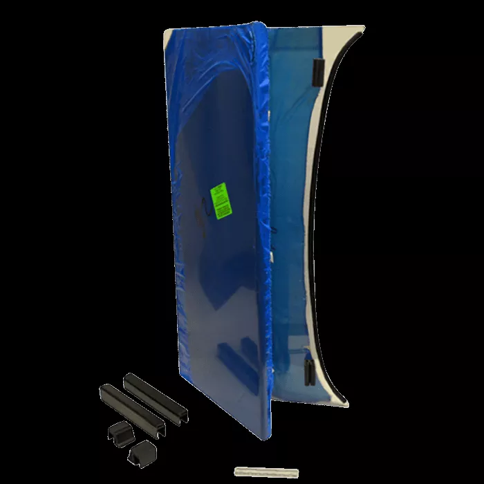 Tinted, Fold down Windshield