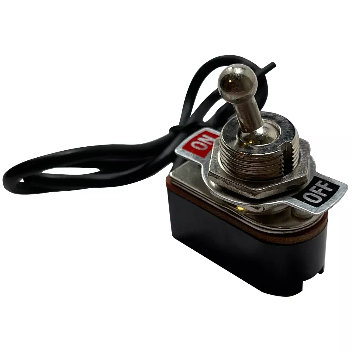 Toggle Switch Standard Single Pole Single Throw On / Off 6 Inch Leads