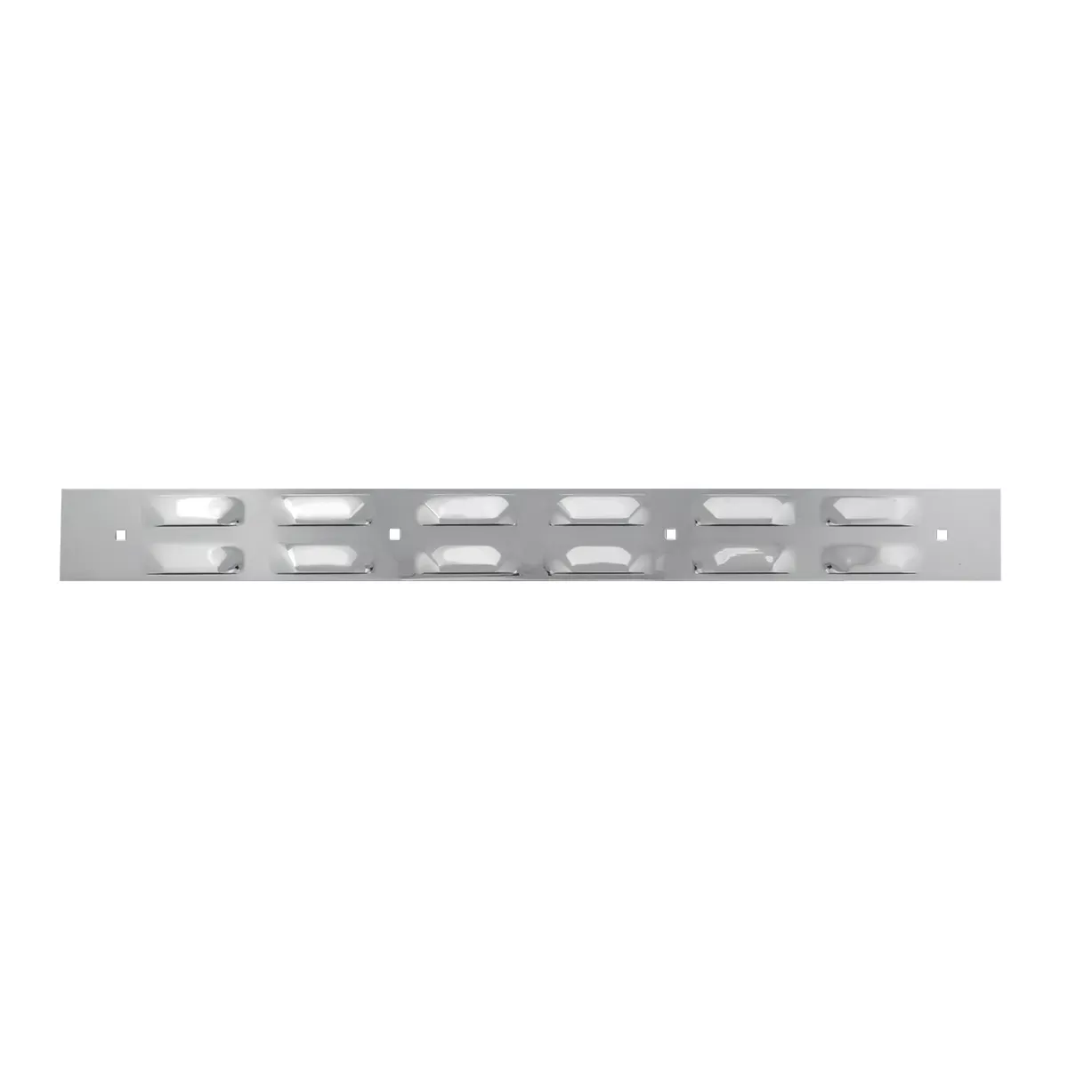 Top Mud Flap Louver Style Plate