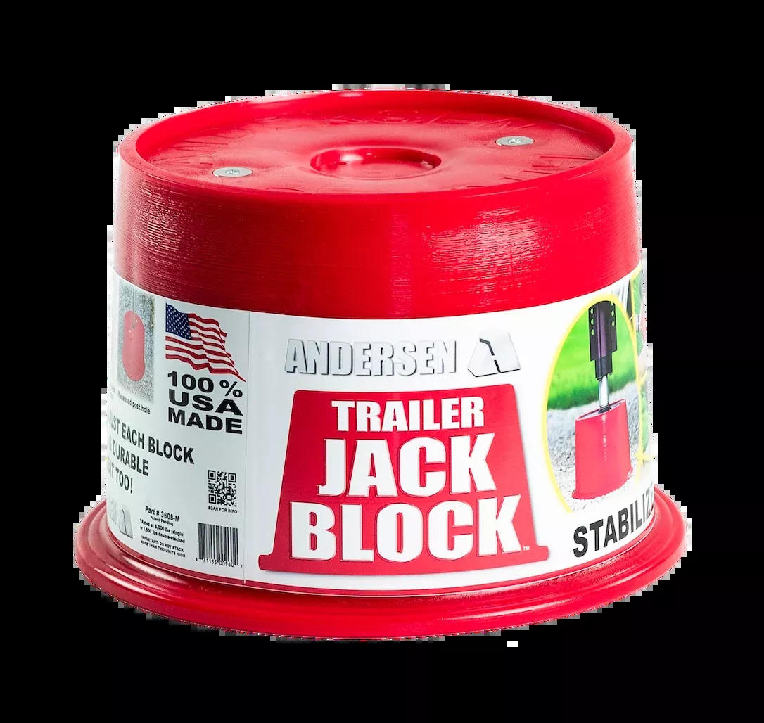Trailer / RV Jack Block - Single