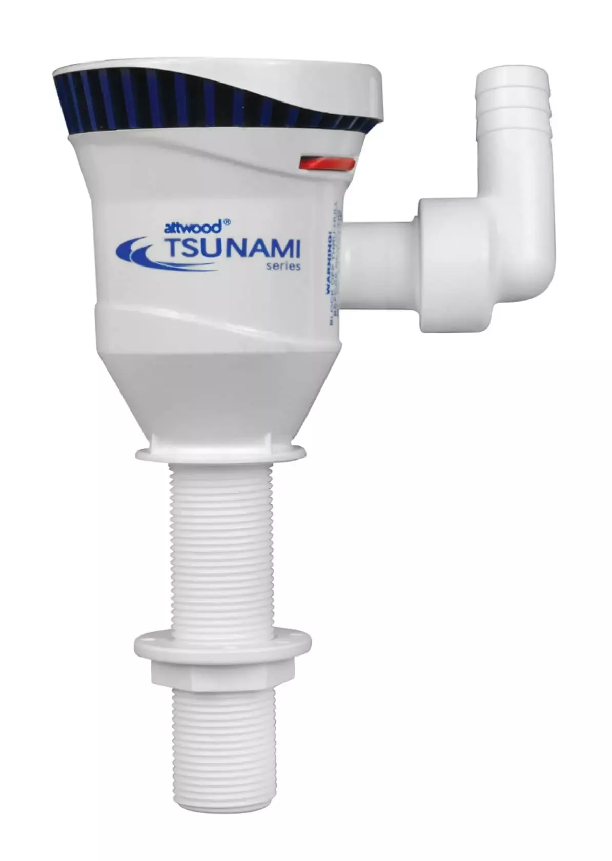 TSUNAMI 800 CARTRIDGE AERATOR W/LONG INLET & THREADED OUTLET