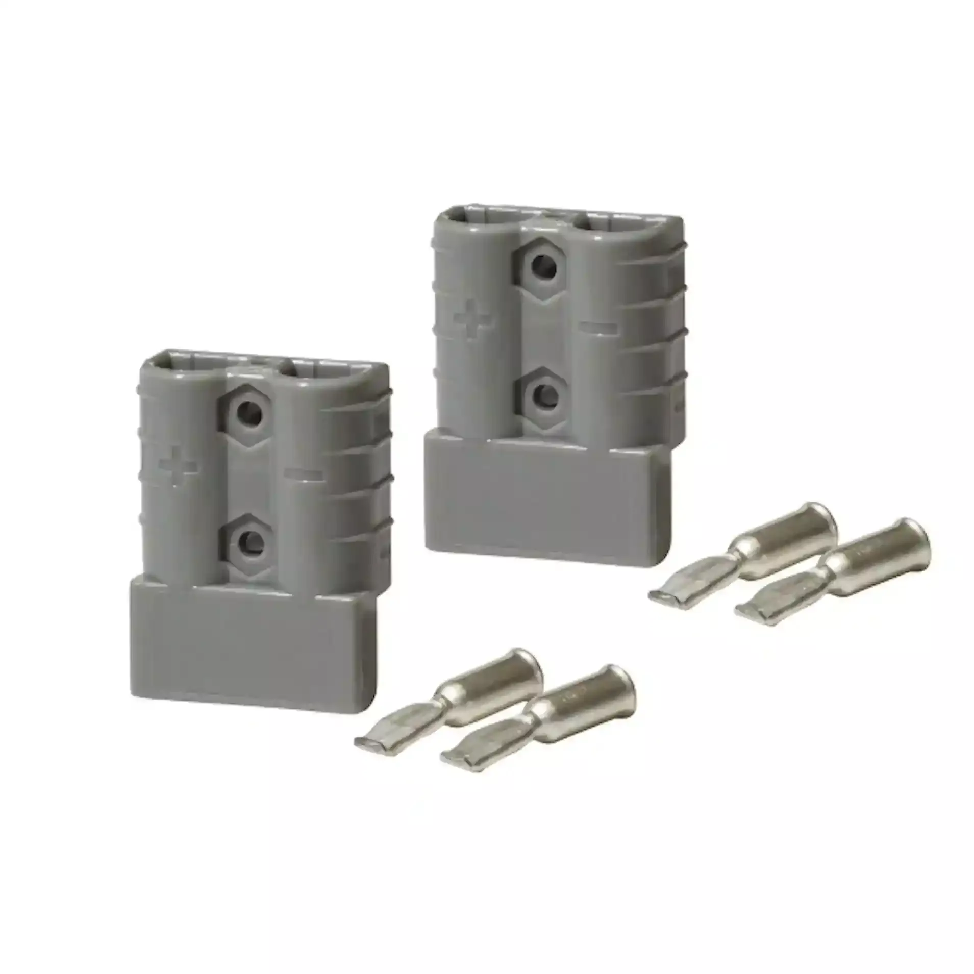 Twin Pack Heavy Duty Connector 50 amp - Grey