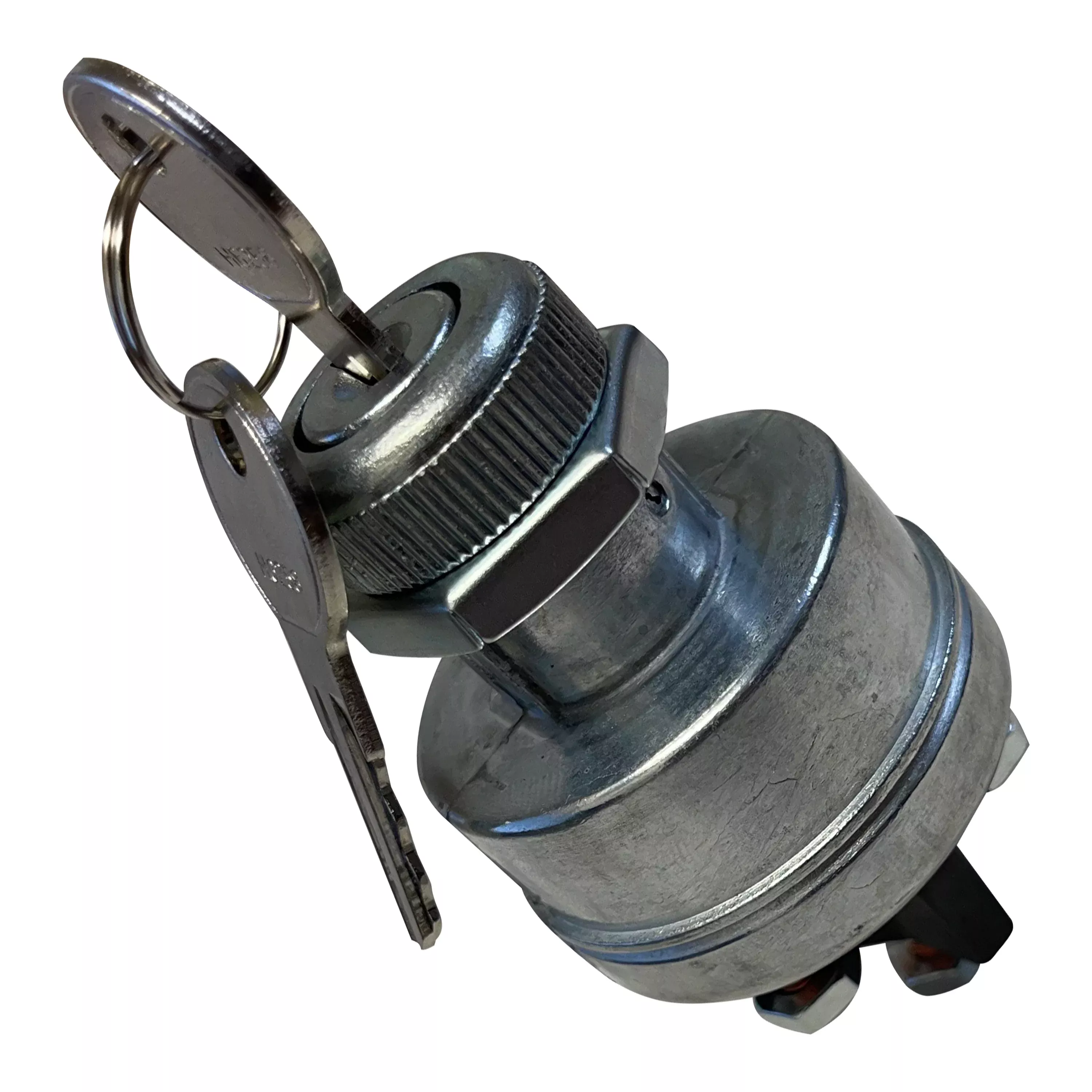 Universal 12V Engine Ignition Starter Switch with 2 Keys - 4 Position ACC/Off/On/Start