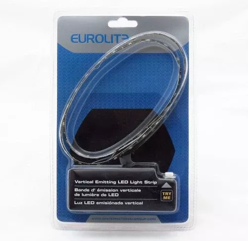 Universal Eurolite VERTICAL Emitting LED Light Strip 16 Inch 2PC White NG3020