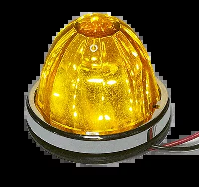 Valley Chrome Watermelon Glass Lens LED Light – Classic Style, Modern LED