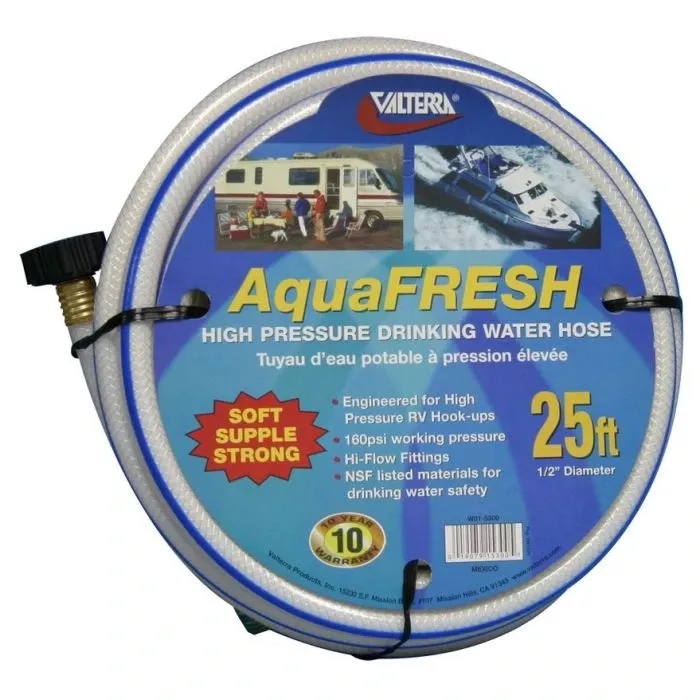 Valterra 25′ AquaFresh Drinking Water Hose
