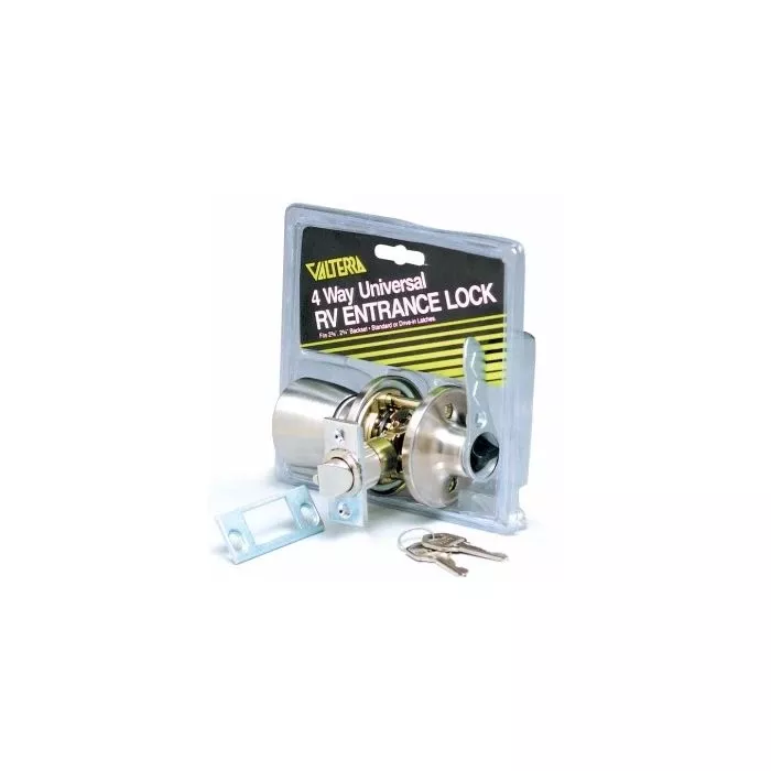 Valterra Knob X Lever RV Entrance Lock