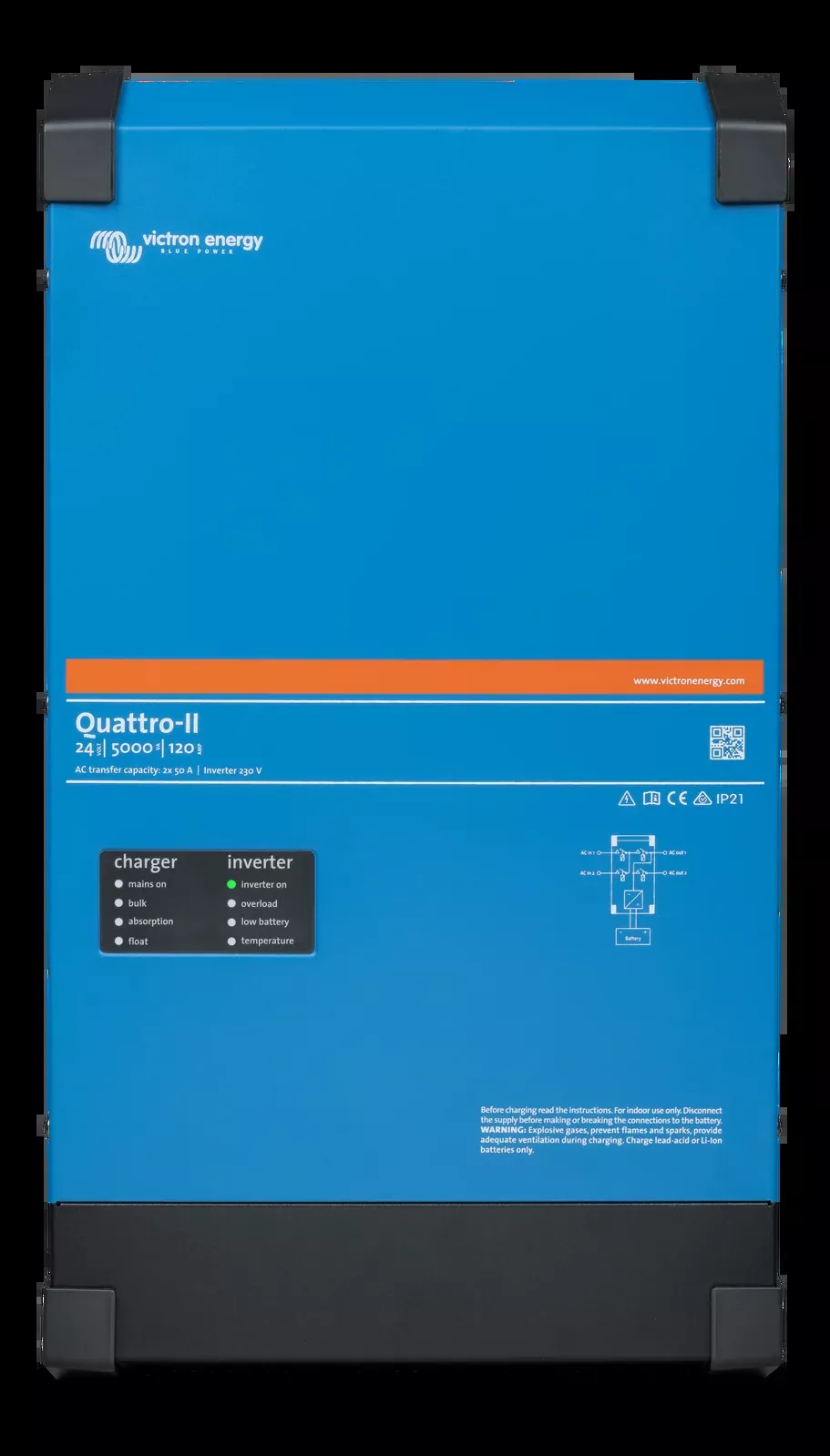 Victron EnergyQuattro-II 24/5000/120-50/50 230V