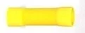 Vinyl Insulated Yellow Butt Connector 4 Gauge - 10 to 500 Pack