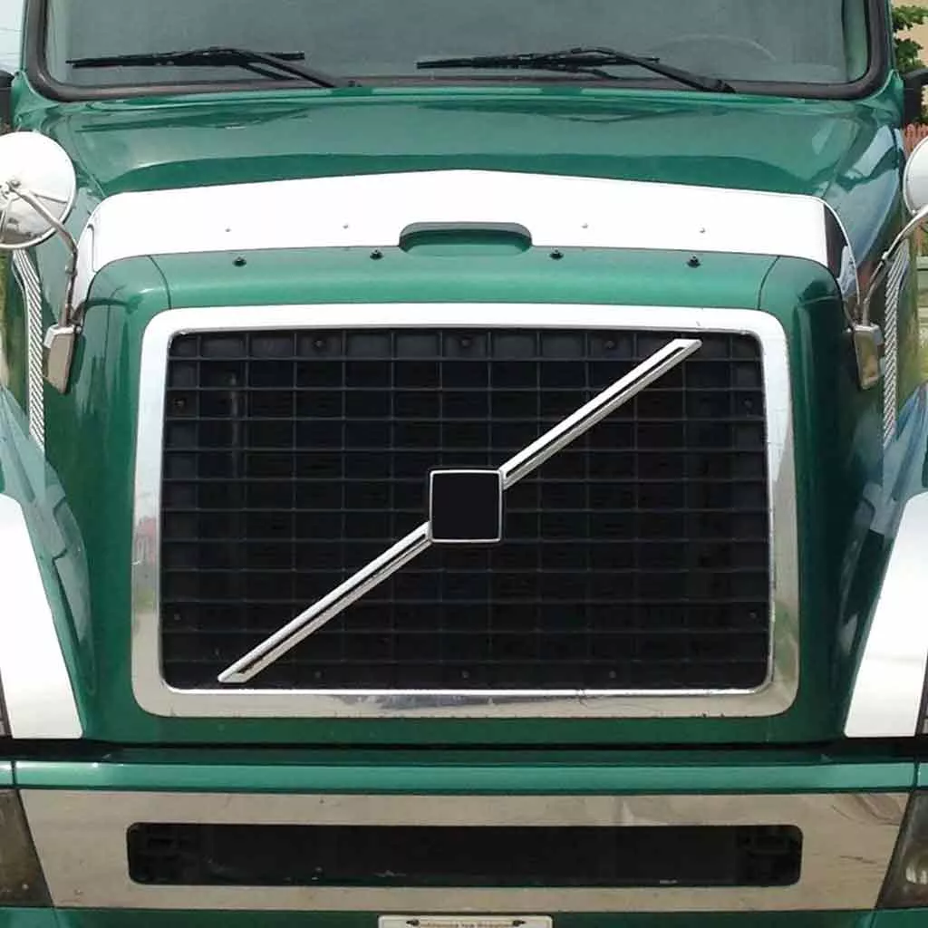 Volvo Vn Series Stainless Steel Bug Deflector 03+