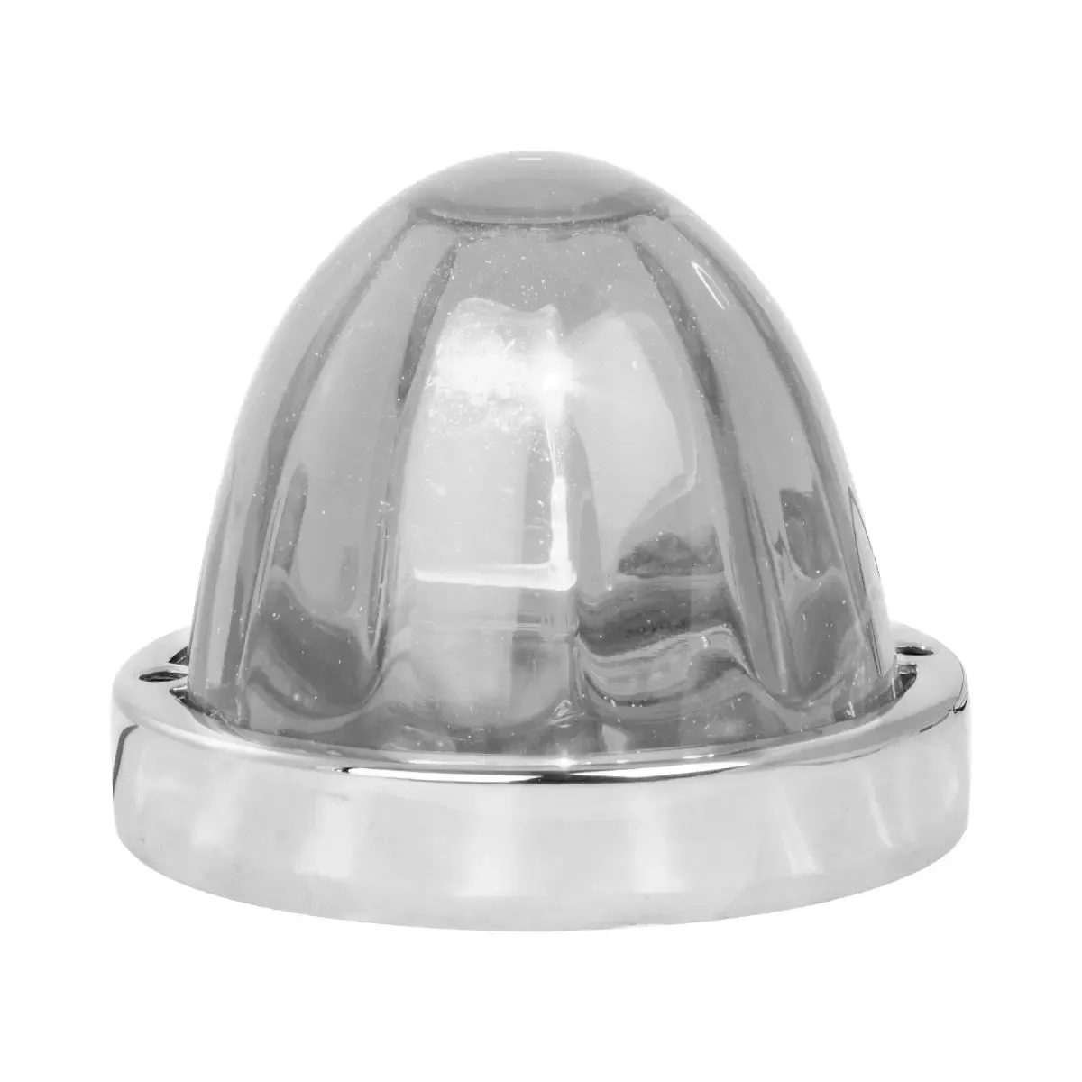 Watermelon Light 1157 Bulb Glass Lens Clear Flush Mount Light Kit 3.5" 2 Wire