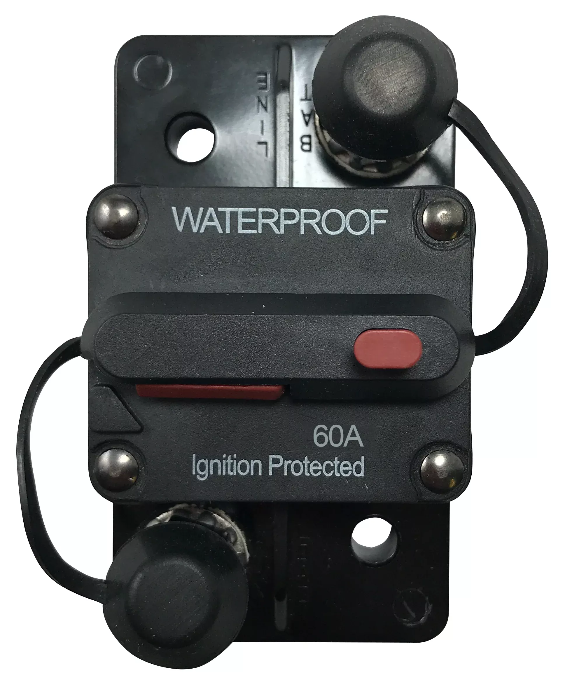Waterproof Manual Reset Circuit Breaker - 60 Amp