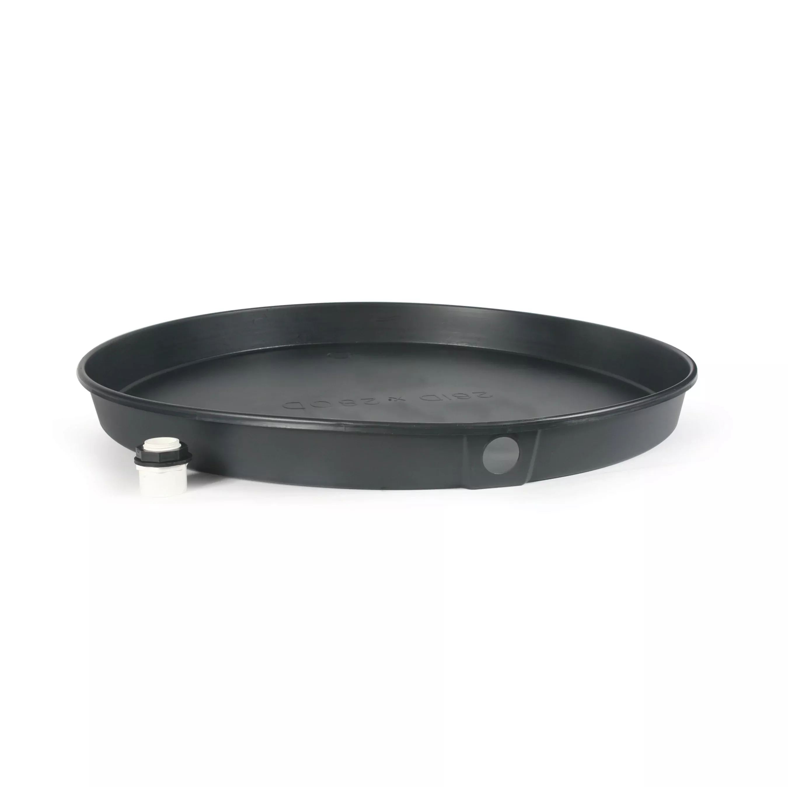 WH Drain Pan - 26" ID Plastic w/PVC Fitting (E/F)