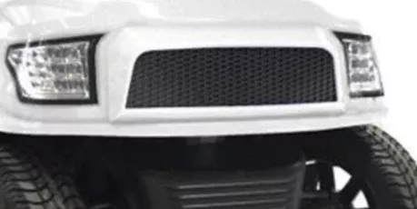 White Alpha Series Street Style Grill for Club Car Precedent