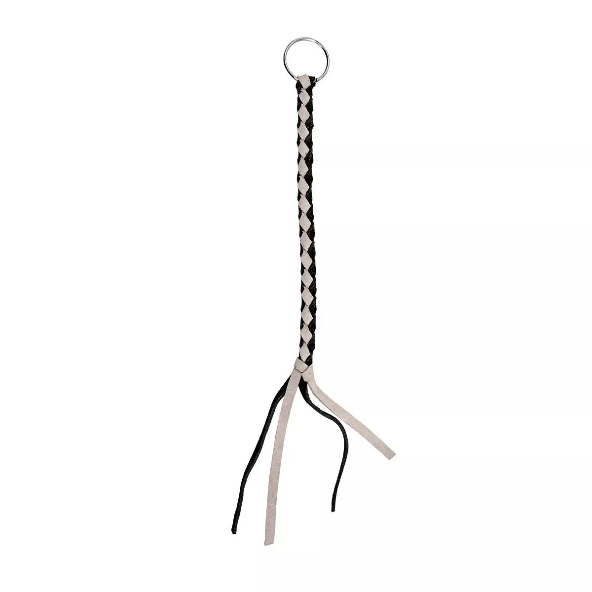 White And Black Air Horn Pull Braided Cord