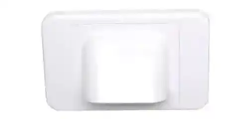 White Shovel Nose Wallplate ...