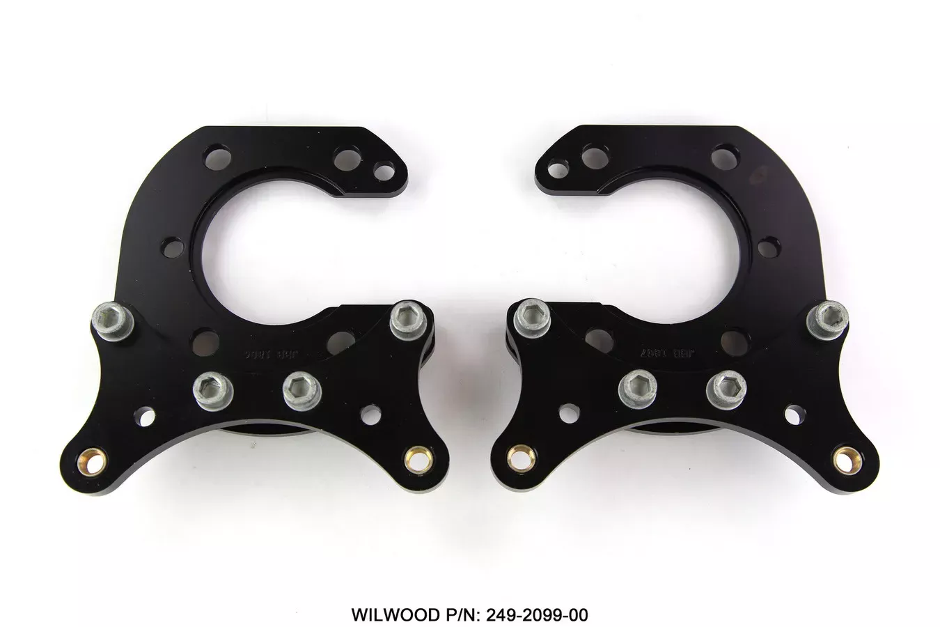 Wilwood Brakes -Wilwood 249-2099/00 Power Steering Rear Bracket for Big Compatible with/Replacement for Ford - 2 Piece
