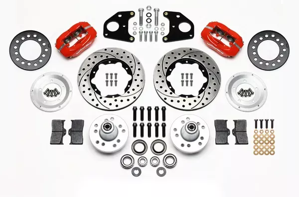 Wilwood Brakes -Wilwood Engineering 140-11020-DR 11" Disc Brake Kit (Front FL Rotor-Body Drilled)