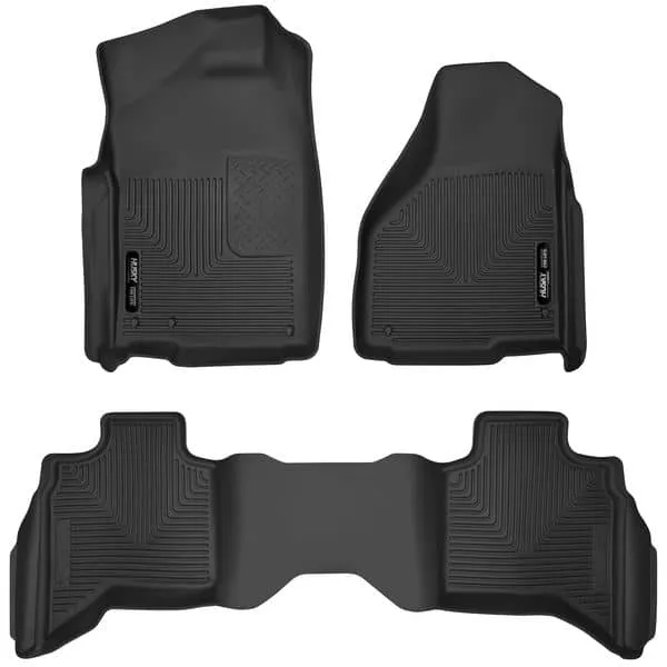 X-ACT FRONT & 2ND ROW LINERS 09-18 RAM 1500/19-24 1500 CLASSIC QUAD CAB-53628