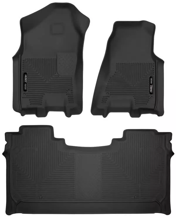 X-ACT FRONT & REAR FLOOR LINERS 19-24 RAM 1500 CREW CAB-54608
