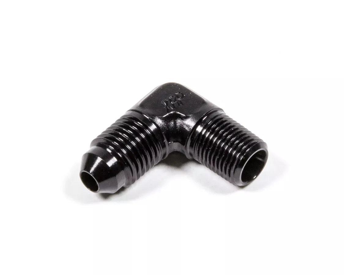 XRP - 982204BB -Elbow 90 X #4 Flare X 1/8 NPT - Black