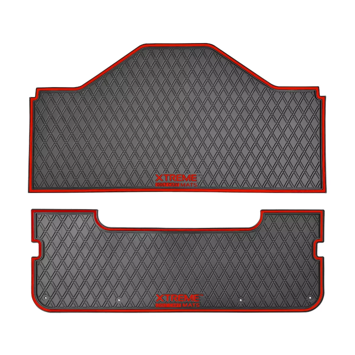Xtreme Floor Mat Set, Evolution D5 (2+2), Red-GCM79AC