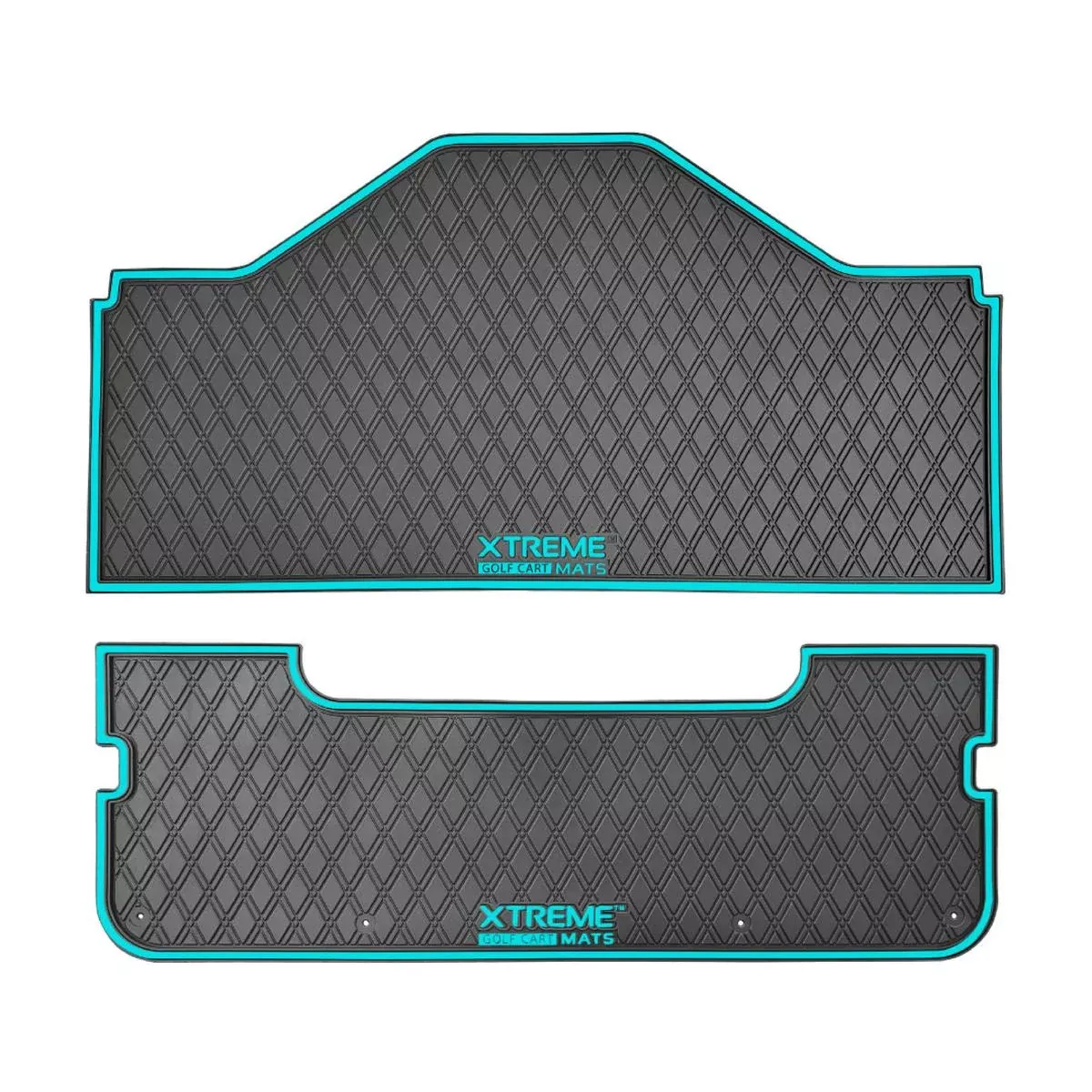 Xtreme Floor Mat Set, Evolution D5 (2+2), Sky Blue-GCM86AC