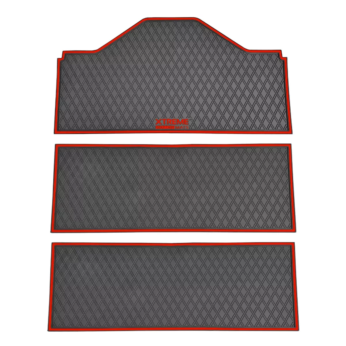 Xtreme Floor Mat Set, Evolution D5 (6F), Red-GCM79ABB