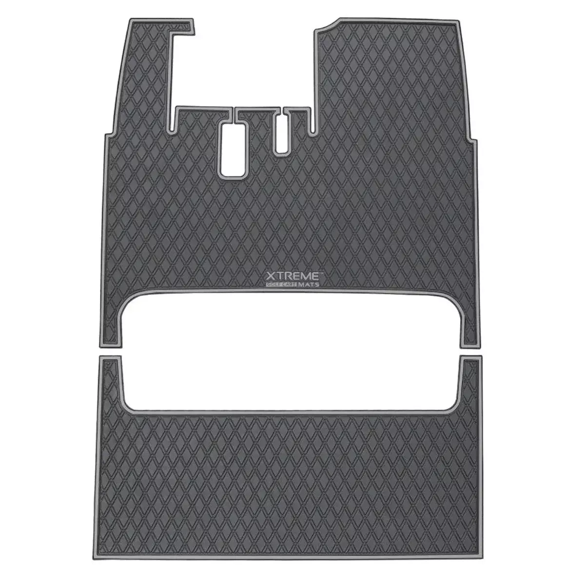 Xtreme Floor Mat Set, ICON i40F, i60, Gray-GCM50
