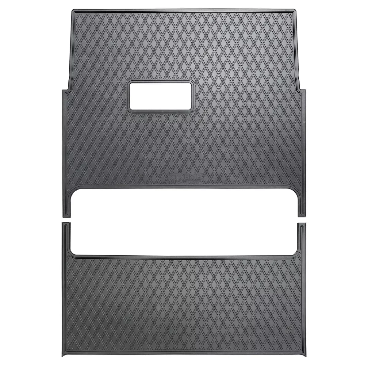Xtreme Floor Mats for Aires Classis 4-Forward- All Black 2-Piece Set