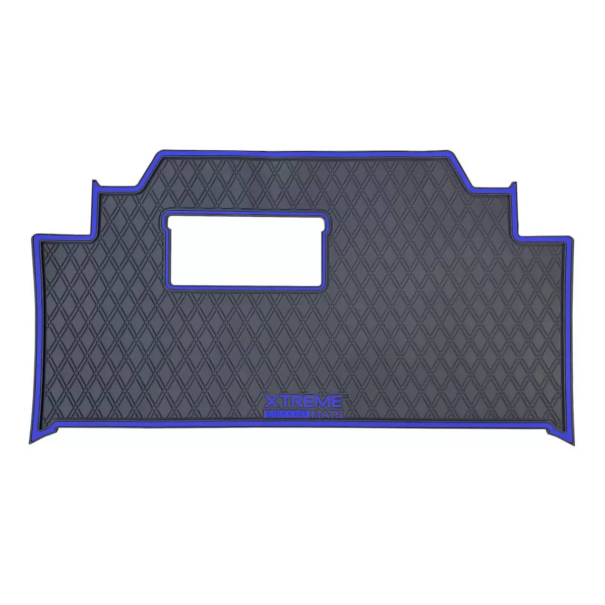 Xtreme Mats Club Car Onward & Tempo Floor Mat | Full Coverage Black & Blue | 2026-Up