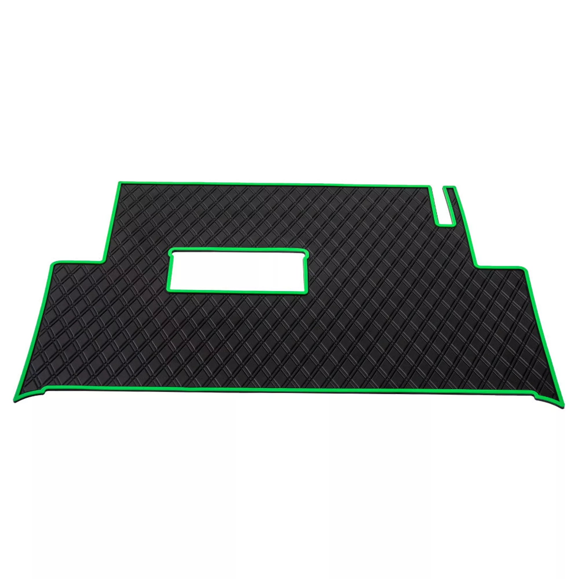 Xtreme Mats Club Car Precedent & Onward Floor Mat | Full Coverage Black & Green | 2004-2025
