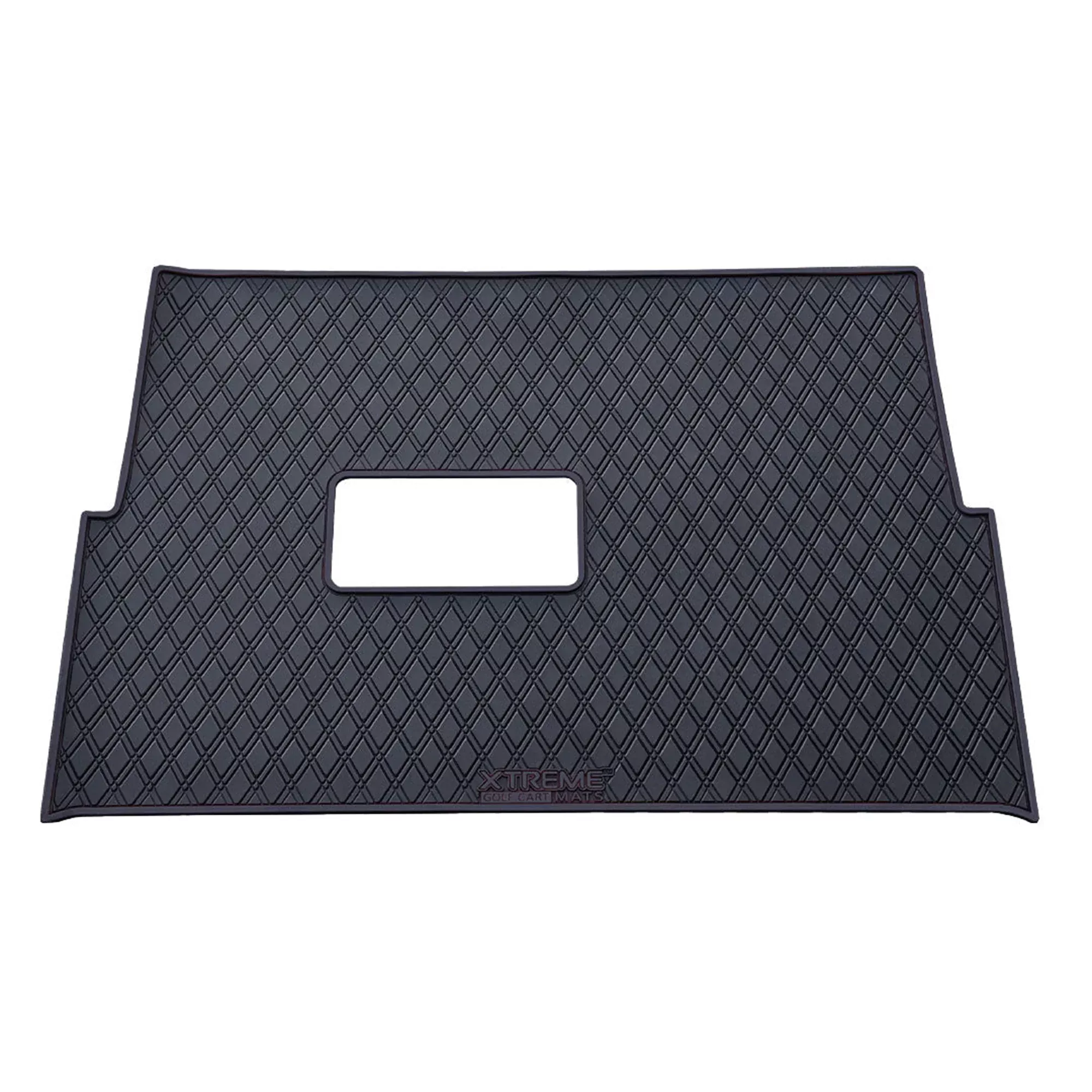 Xtreme Mats Full Coverage Golf Cart Floor Mat – Advanced EV Advent 4 | All Black