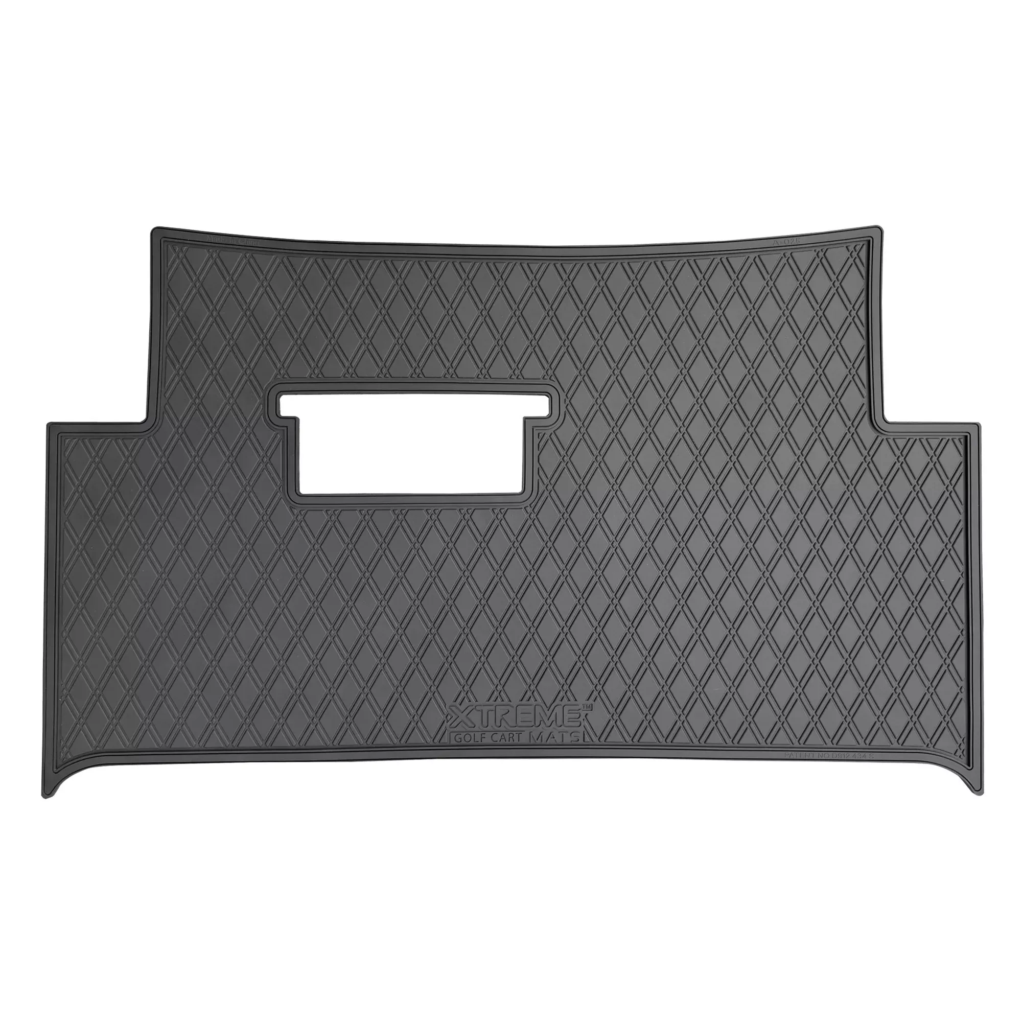 Xtreme Mats Full Coverage Golf Cart Floor Mat – Atlas | All Black