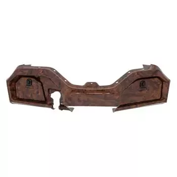 Yamaha Drive2 Dark Woodgrain Dash Cover with locking Doors (Works with 2017-Up)