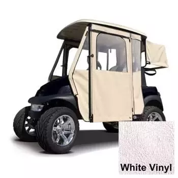 Yamaha G29/Drive White Vinyl Door Max Enclosure (Works with 2007-Up)