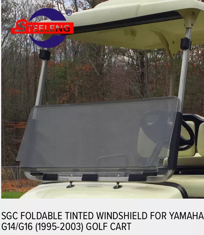 YAMAHA GOLF CART WINDSHIELD- (FOR YAMAHA G14/G16 1995-2003)