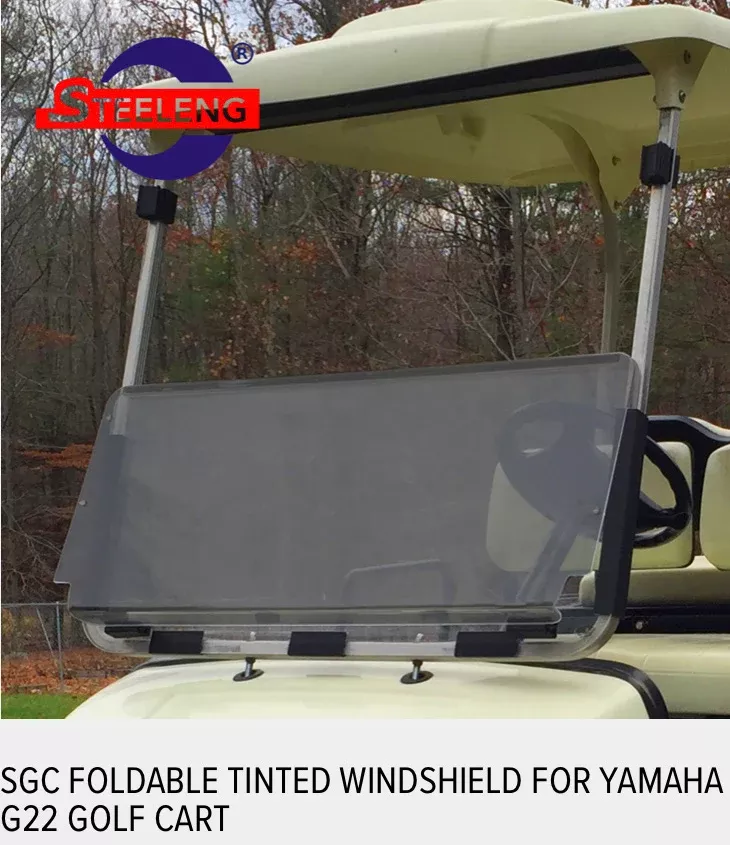 YAMAHA GOLF CART WINDSHIELD- (FOR YAMAHA G22)