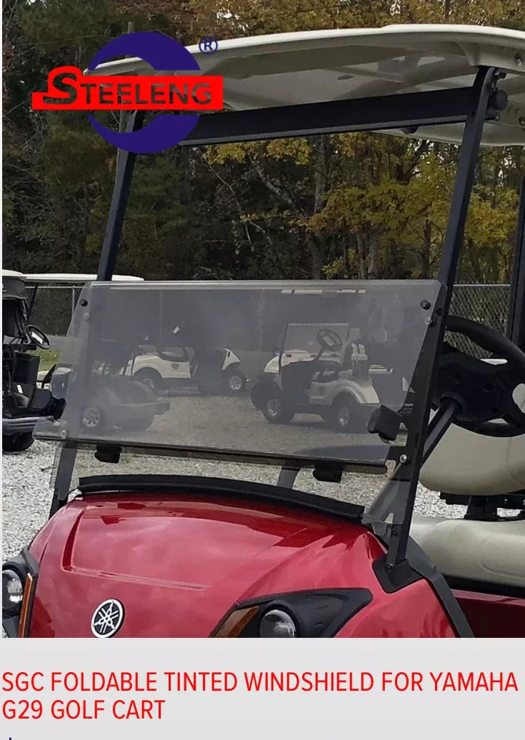 YAMAHA GOLF CART WINDSHIELD- (FOR YAMAHA G29)