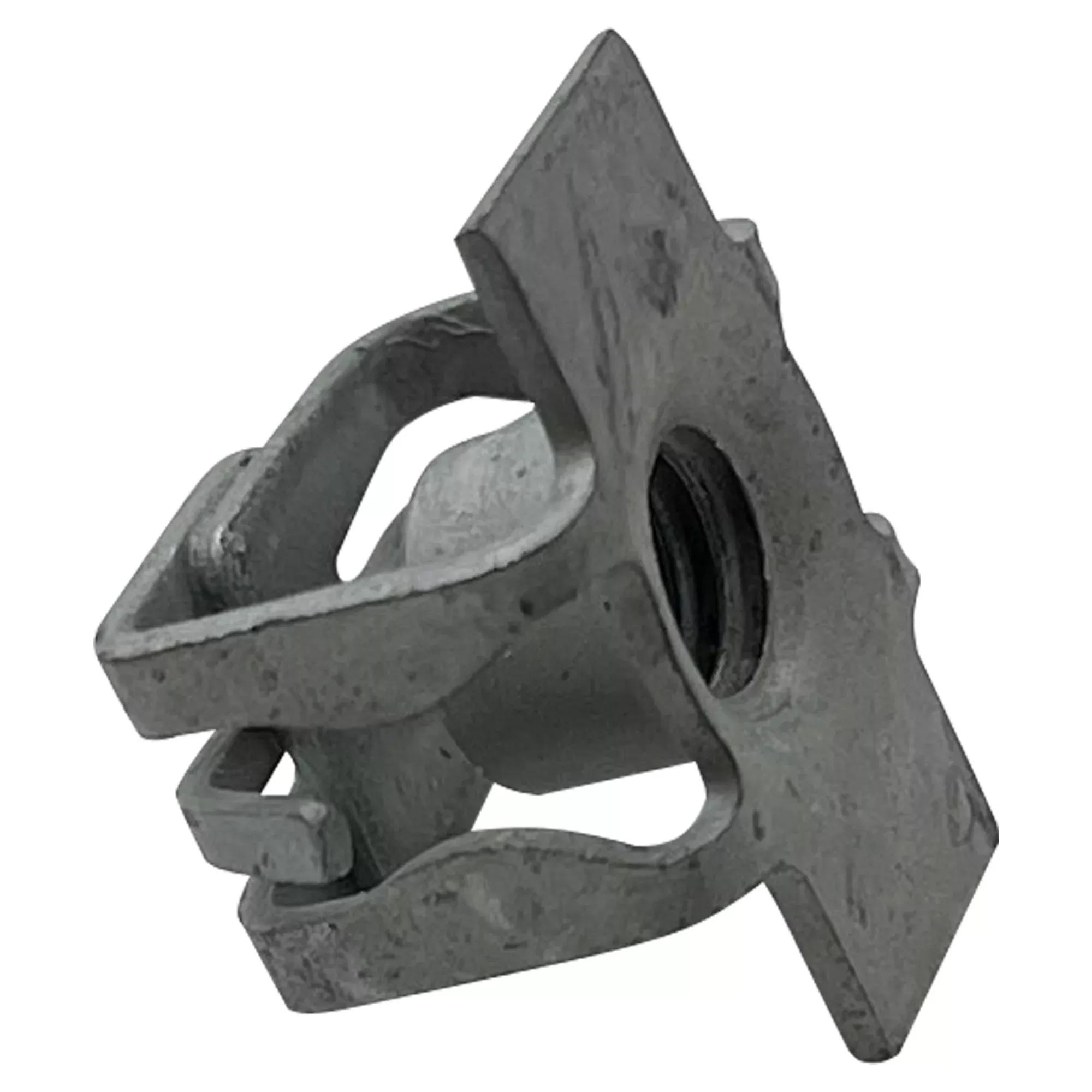 Zinc Finish Bracket Nuts (6 - 1.00 mm) Screw Size - 25 Pack