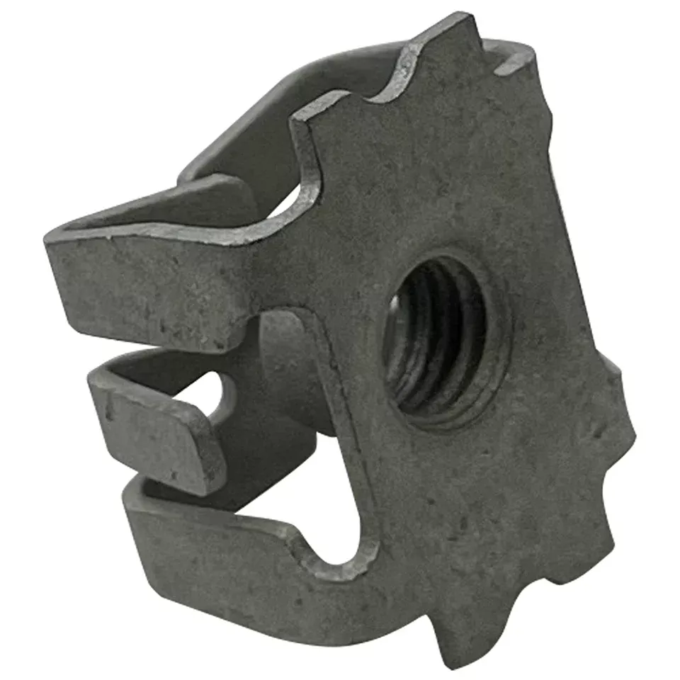 Zinc Organic Panel Nuts (6 - 1.00 mm) Thread Size - 10 Pack